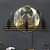 Decorative Metal Wall art With Clock - front_view