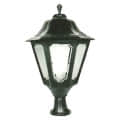 Cast Aluminium Post Top Or Gate Light Fixture - front_view