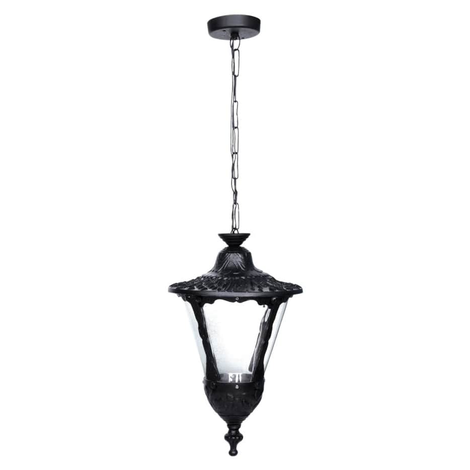 Cast Aluminium Lanterns Ceiling Hanging - top_view