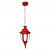 Cast Aluminium Ceiling Hanging Lanterns Red - rear_view