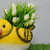 Resin Bird Planter Pot Sparrow Multi Purpose Flowerpot - top_view