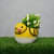 Resin Bird Planter Pot Sparrow Multi Purpose Flowerpot - rear_view