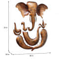High Quality Lord Ganesha Wall Hanging - top_view