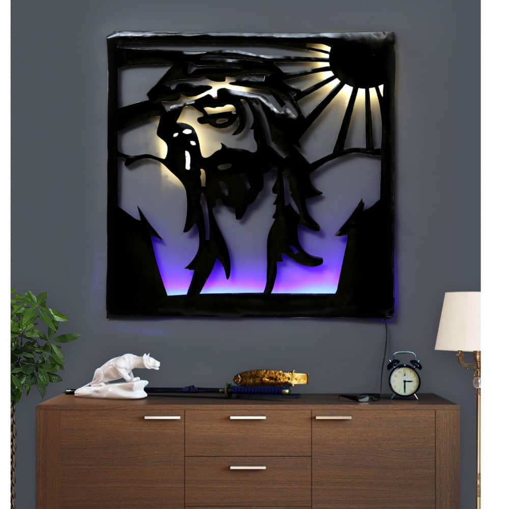 High Quality 3D Glow Wall Hanging - photo