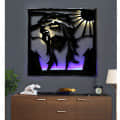 High Quality 3D Glow Wall Hanging - front_view