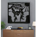 High Quality 3D Glow Wall Hanging - top_view