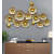 Golden Metal Flower Color Art - photo
