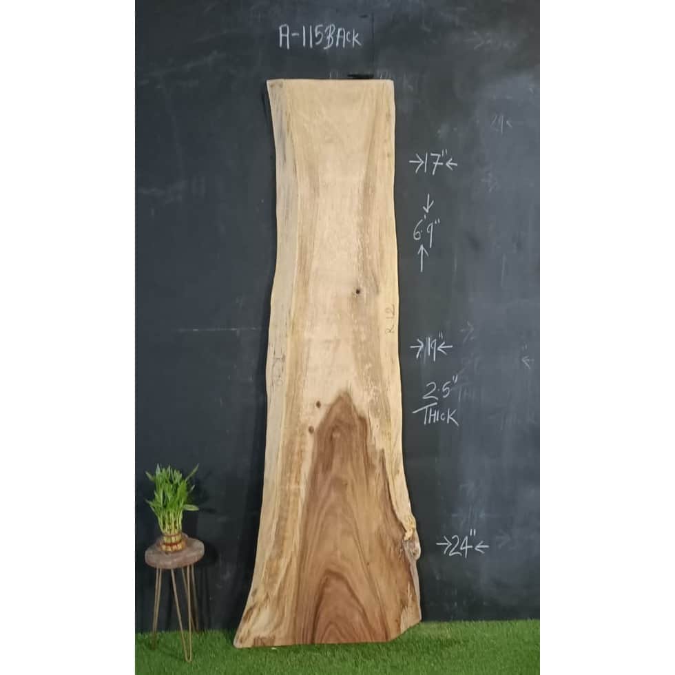 Natural Wooden Top for Table - top_view