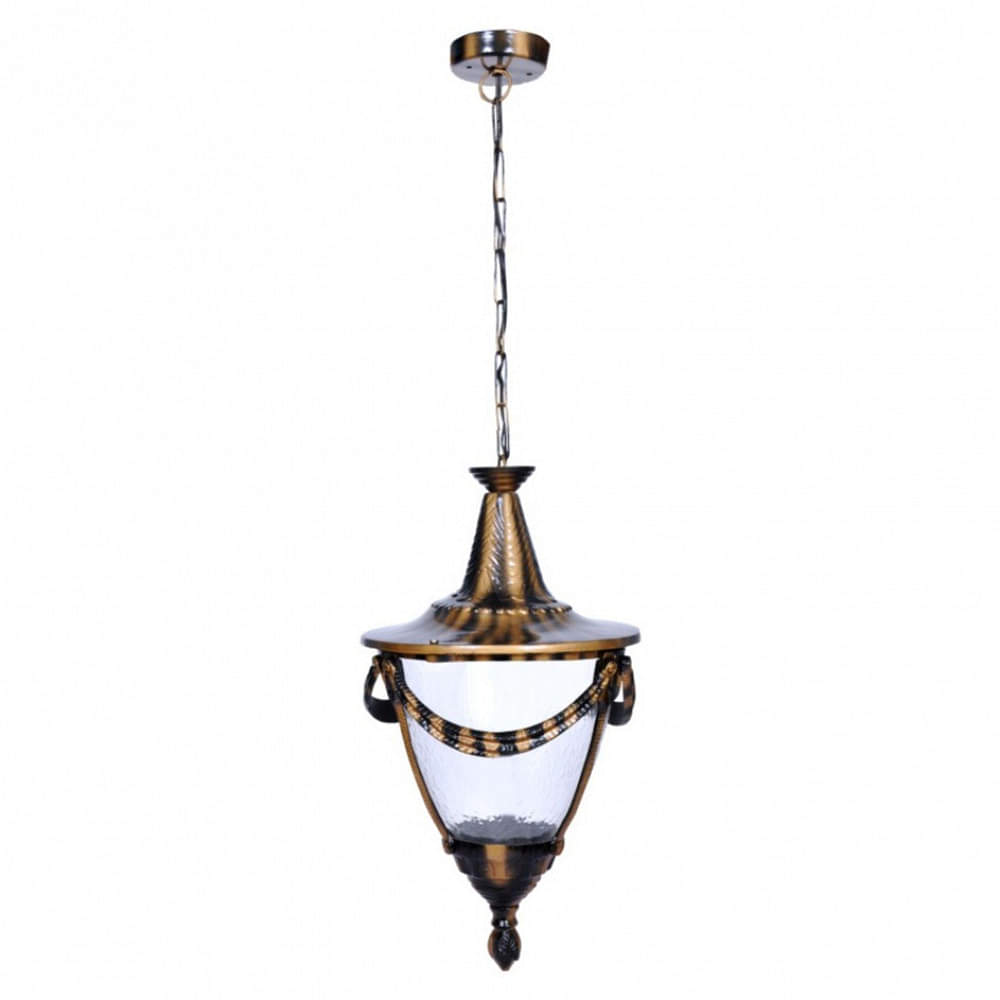 Ceiling Hanging Lamp Gold - photo