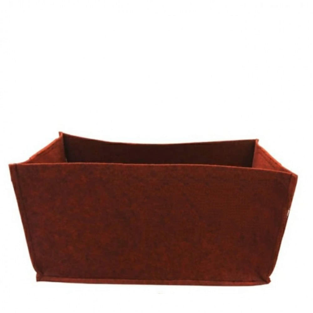 Fabric grow bags square shape set of 3 bags - photo