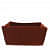 Fabric grow bags square shape set of 3 bags - photo
