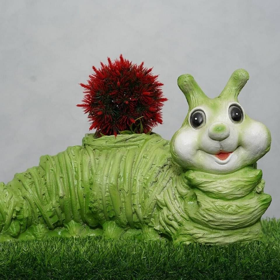 GREEN LAYING TORTOISE PLANTER