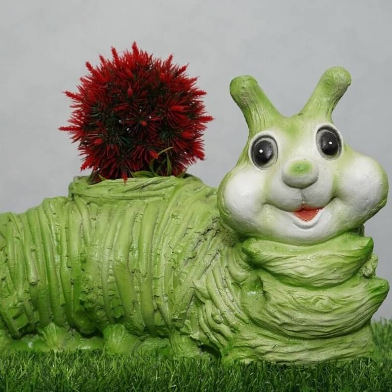 GREEN LAYING TORTOISE PLANTER