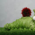 GREEN LAYING TORTOISE PLANTER - top_view