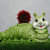 GREEN LAYING TORTOISE PLANTER - rear_view