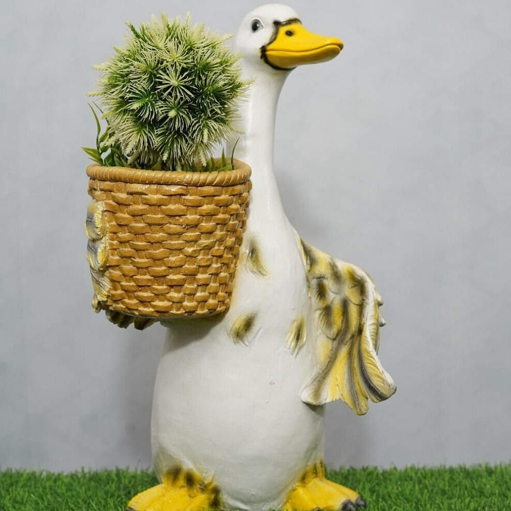 Duck Holding planter - photo