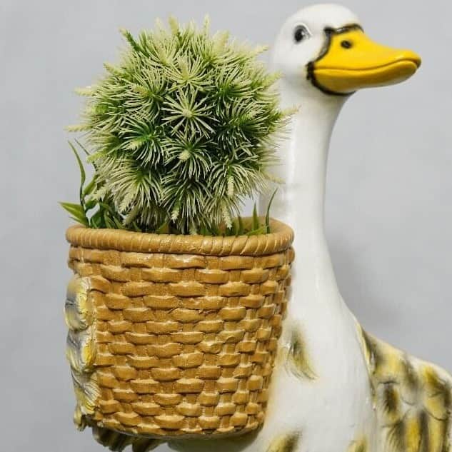 Duck Holding planter - top_view