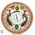 Peacock Marble Round Watch 2 - left_view