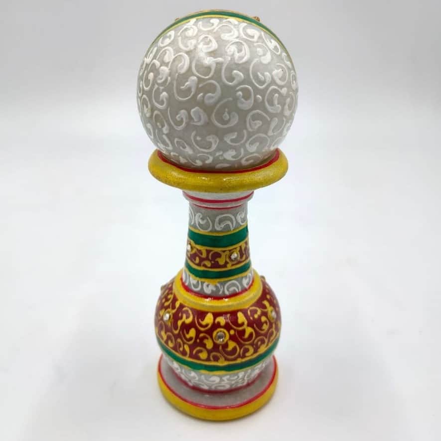 Marble Table Top Watch - left_view