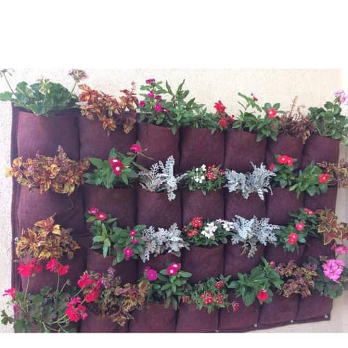 Vertical grow bags