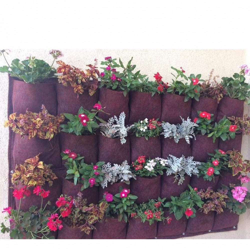 Vertical grow bags - photo