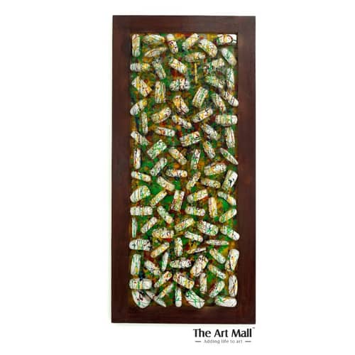 Loomed Wooden Wall Art