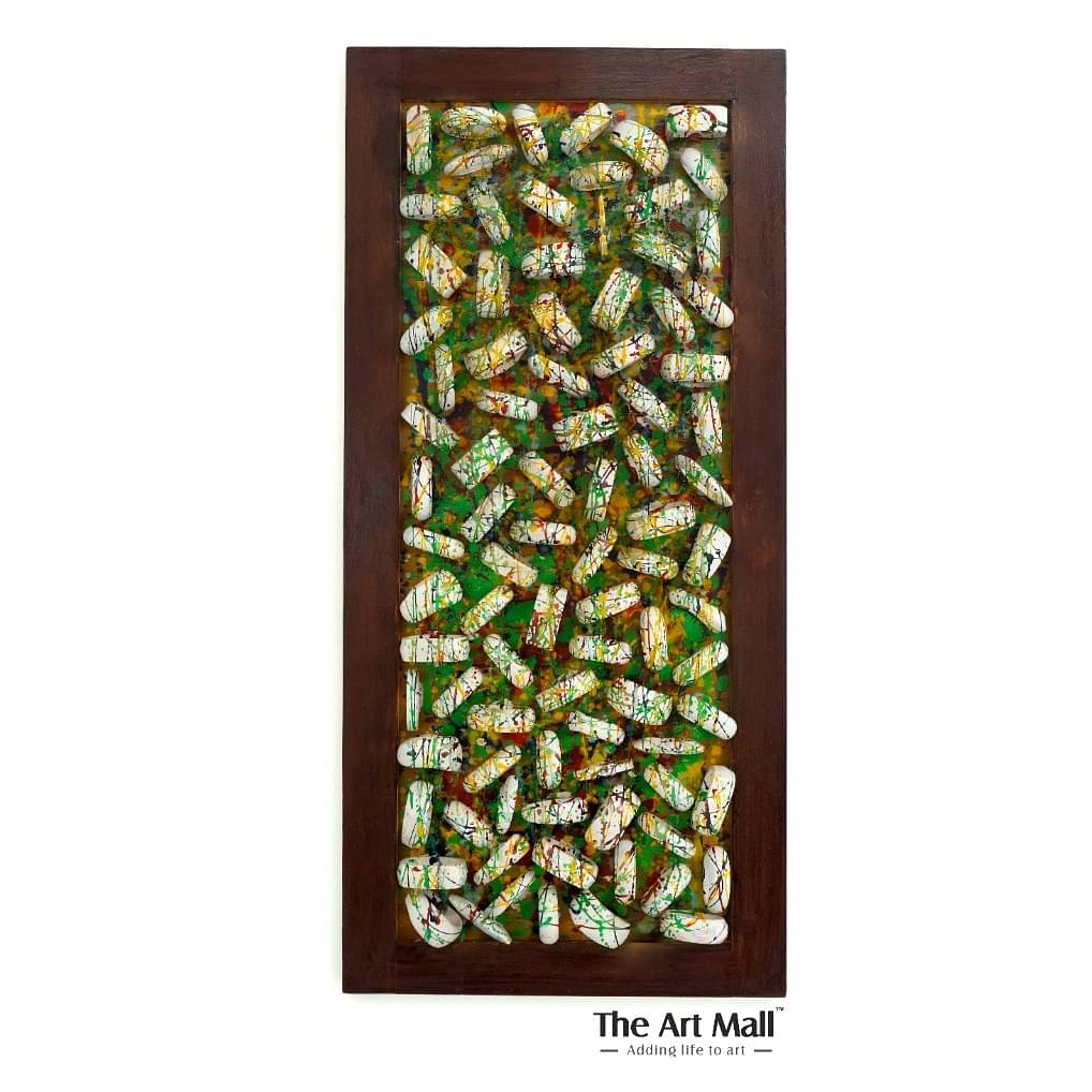Loomed Wooden Wall Art