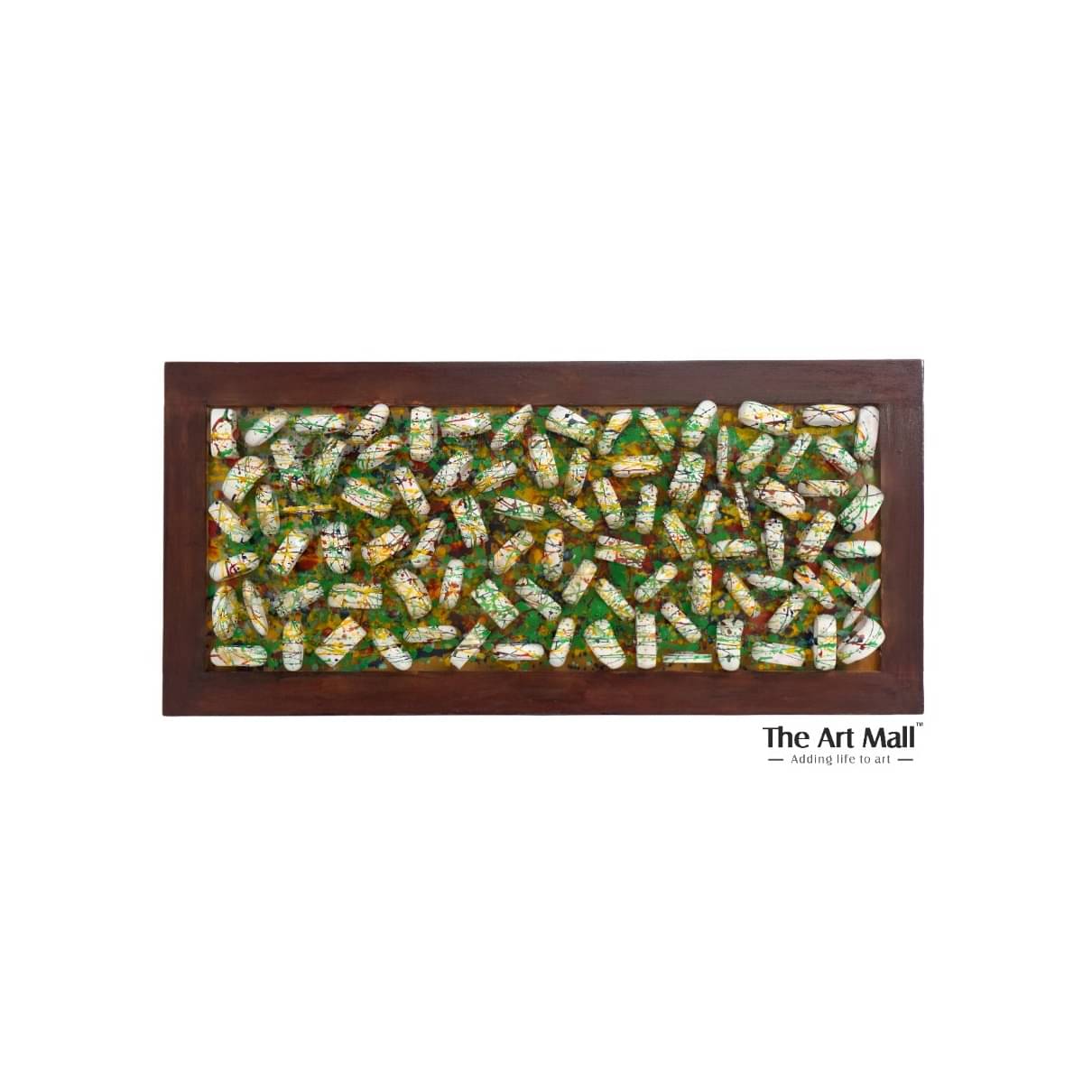 Loomed Wooden Wall Art