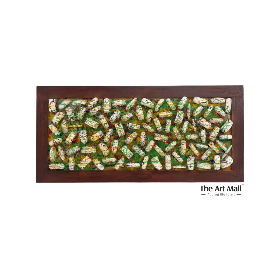 Loomed Wooden Wall Art