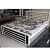 White Colour Melville Double Bed - front_view