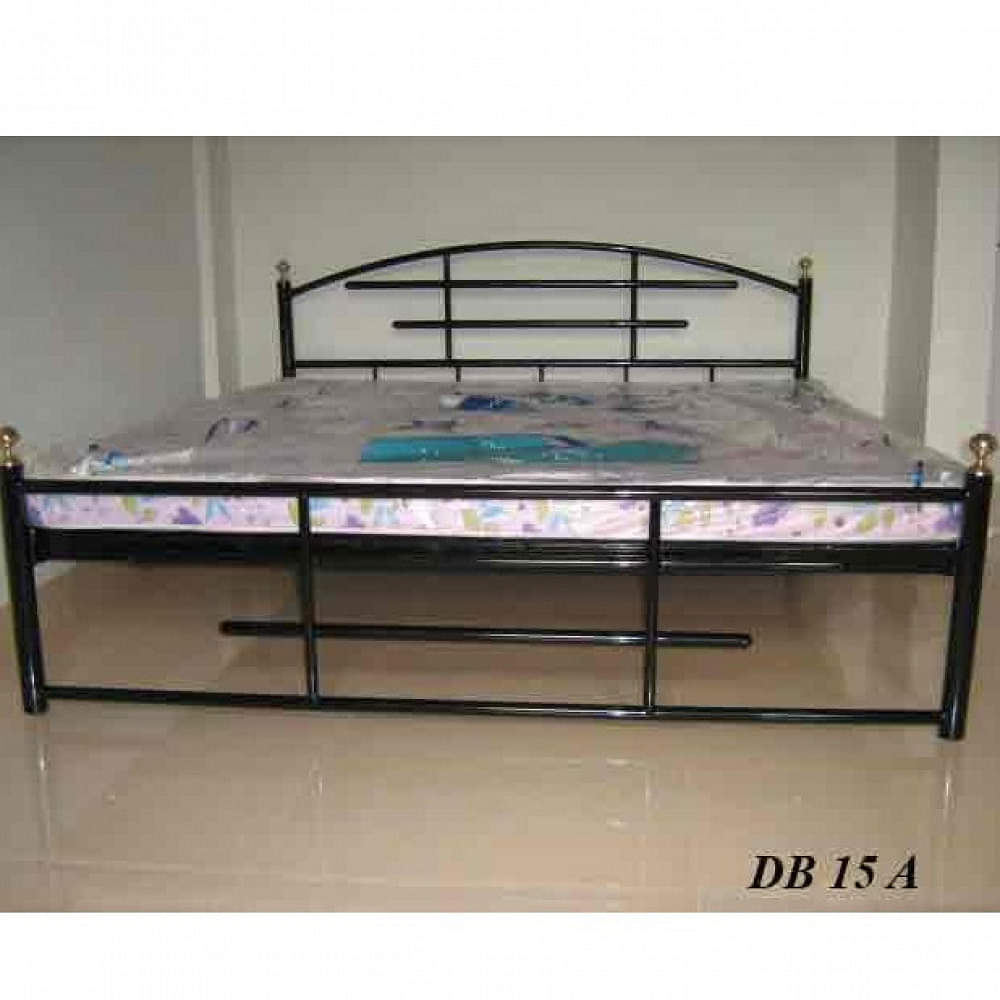 Melville Metal frame double bed Without Mattress - photo