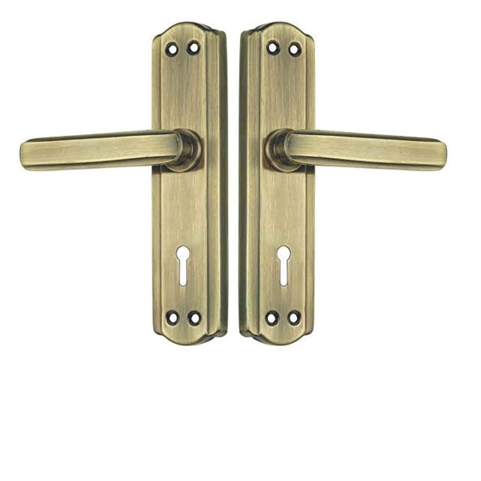 DOUBLE ACTION  HEAVY BRASS LOCK - front_view