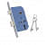 DOUBLE ACTION  HEAVY BRASS LOCK - top_view