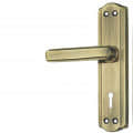 DOUBLE ACTION  HEAVY BRASS LOCK - rear_view