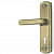 DOUBLE ACTION  HEAVY BRASS LOCK - rear_view
