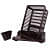 3 in 1 Large Durable Plastic Kitchen Sink Dish Rack - top_view