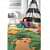 Green Safari Friends Area Rug - rear_view