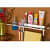 Stainless Bathroom Shelves with Soap Dispenser - top_view