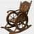 Rocking chair 1 - rear_view