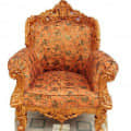Orange Sofa Set - front_view