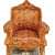 Orange Sofa Set - front_view