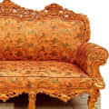 Orange Sofa Set - right_view