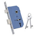 Mortise Door Lock Handle - top_view
