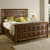Teakwood King Size Bed with Storage - photo