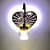 Heart Wall Light - rear_view