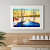 Winter Landscape Wall Painting - top_view