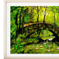 Wall Frame The Deep Forest - left_view