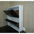 Wall Mounted Two Door Shoe Rack - right_view