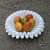 White Marble  Bowl - rear_view