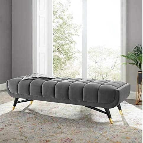 Mody Upholstered Velvet Bench